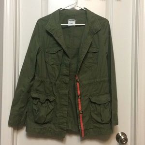 Army green jacket